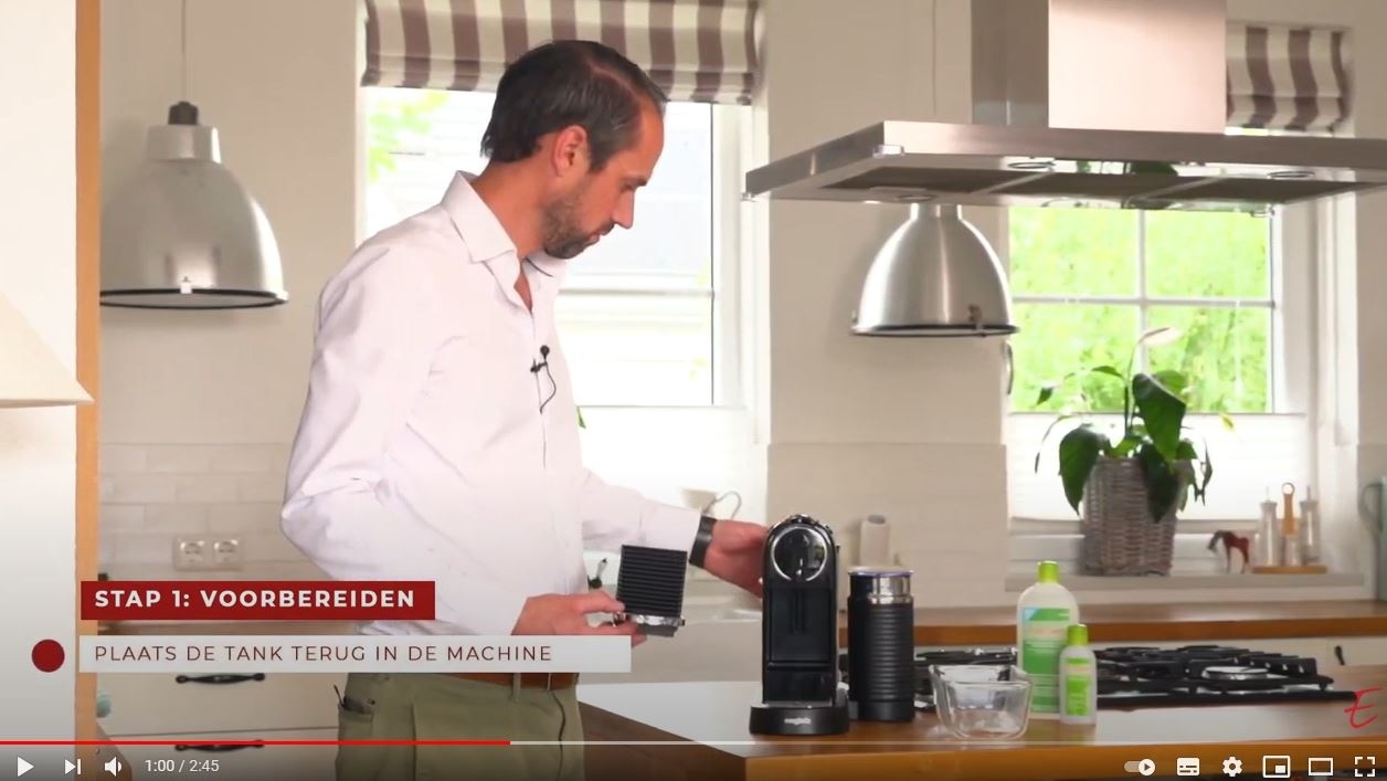 How to descale a Nespresso Descaler.co.uk