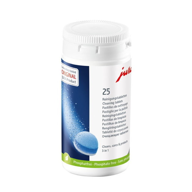 JURA 3-phase Cleaning Tablets (25 pcs)