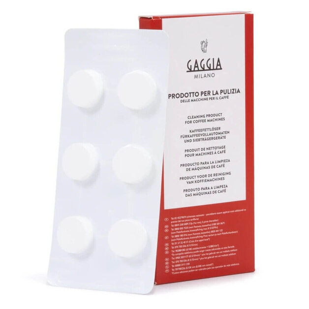 GAGGIA MILANO Cleaning Tablets - 6 pieces