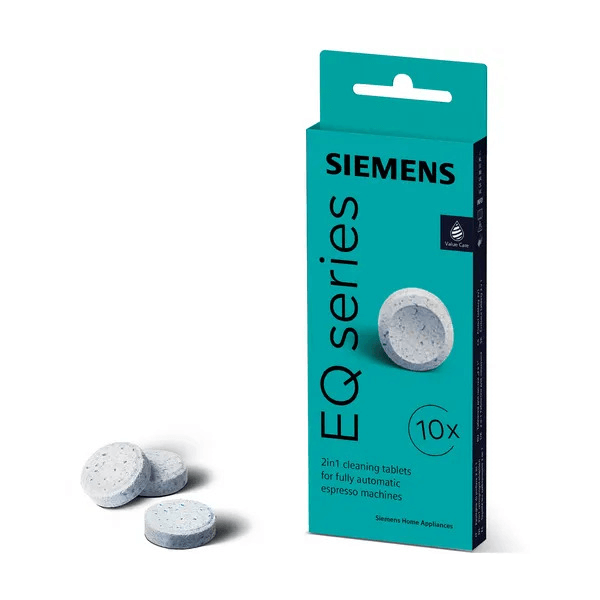 Siemens EQ Series 2in1 Cleaning Tablets TZ80001A Descaler.co.uk