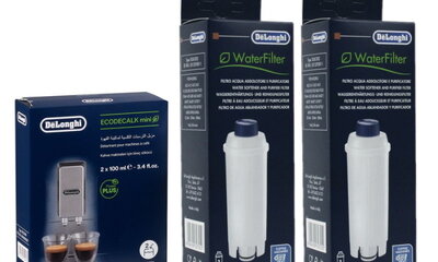 DELONGHI EcoDecalk Water Filter Set DLSC322 Descaler