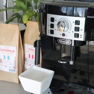 Why isn't descaler coming out of the coffee spout?