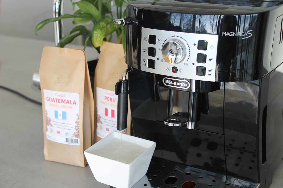 Why isn't descaler coming out of the coffee spout?