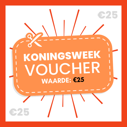  Koningsdag cadeaubon actie