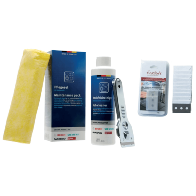 SIEMENS - BOSCH Kookplaat Onderhoudsset met Eccellente Reservemesjes