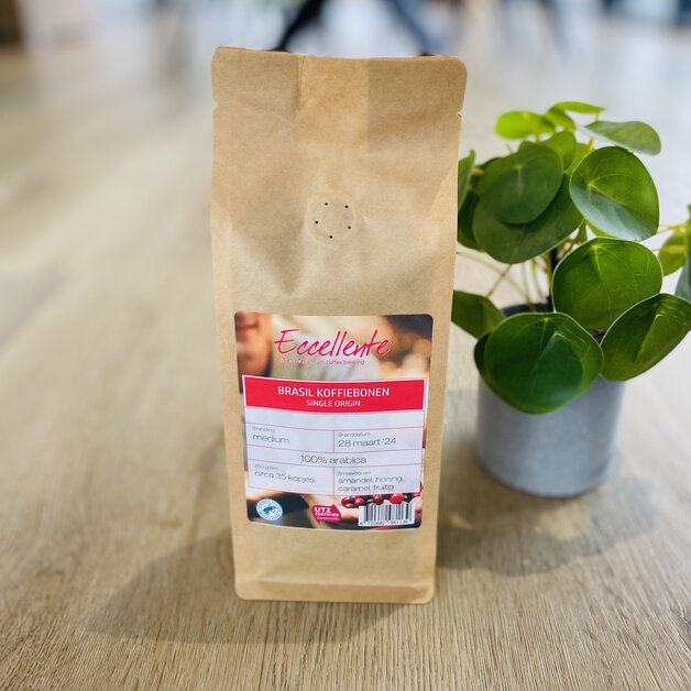 ECCELLENTE Koffiebonen Single Origin Brasil – 250 gram