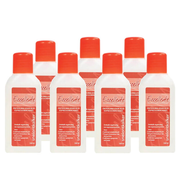 ECCELLENTE ontkalker voor waterkoker & heetwaterdispenser - 7 stuks
