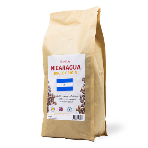 ECCELLENTE Espressobonen Single Origin Nicaragua – 1000 gram