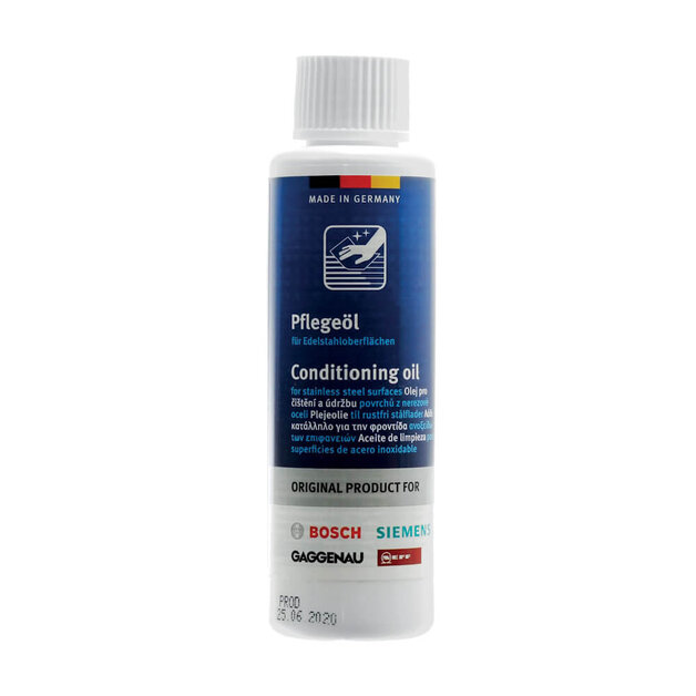 SIEMENS - BOSCH Onderhoudsolie voor RVS oppervlakken - 100ml