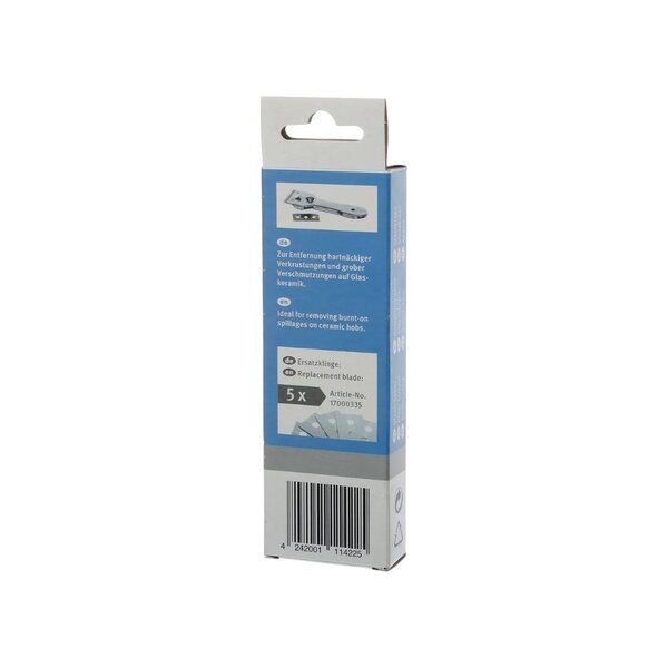 Glasschraper voor glaskeramische kookplaten - 17000334