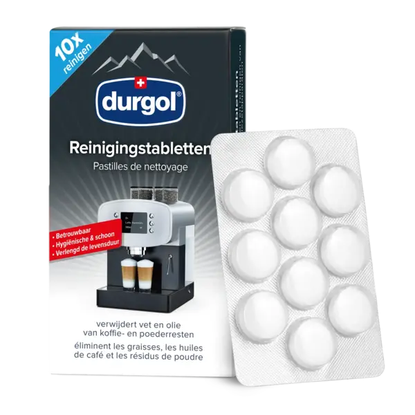 Reinigingstabletten voor koffiemachines - 10 stuks