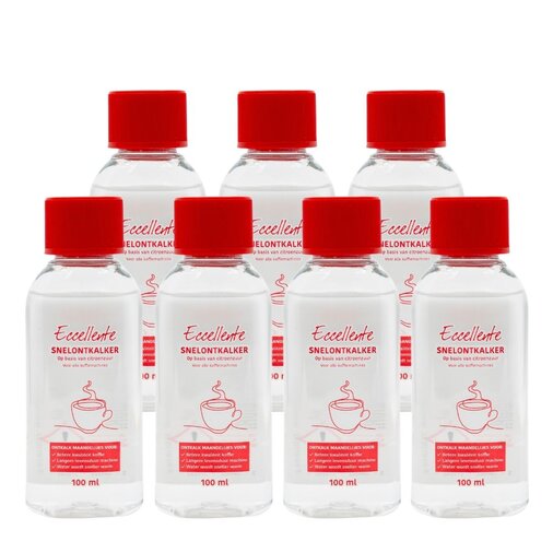 ECCELLENTE ontkalker voor waterkoker & heetwaterdispenser - 7 stuks