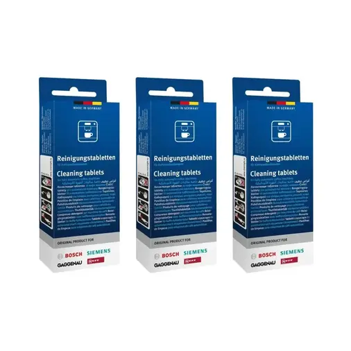 SIEMENS Reinigingstabletten 2,2 gram - 3x10 stuks - 00312295 / 00311970