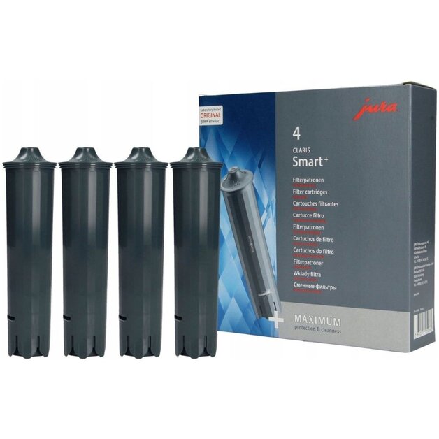 JURA Claris Smart+ Filterpatronen – 4-pack waterfilters