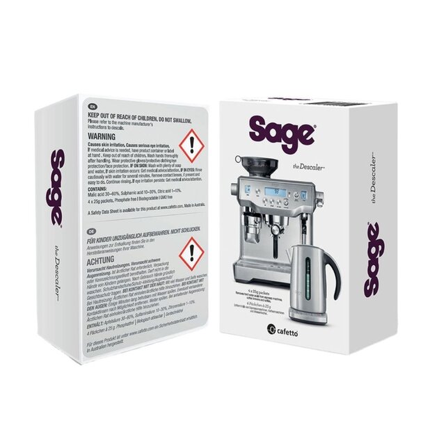 SAGE Ontkalker - 4 zakjes