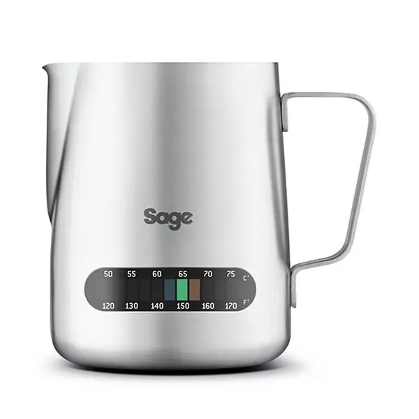 the Temp Control - SES003 - RVS melkkan met thermometer - 480ml capaciteit