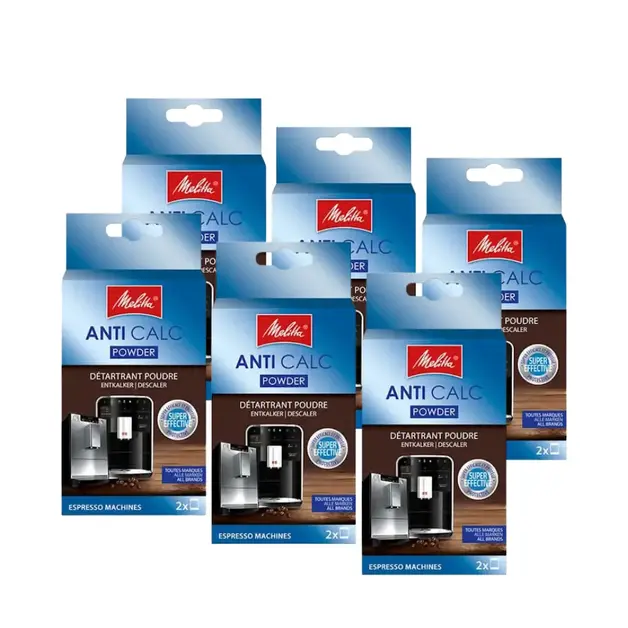 MELITTA Anti Calc poeder - 6 stuks - 12x40gram