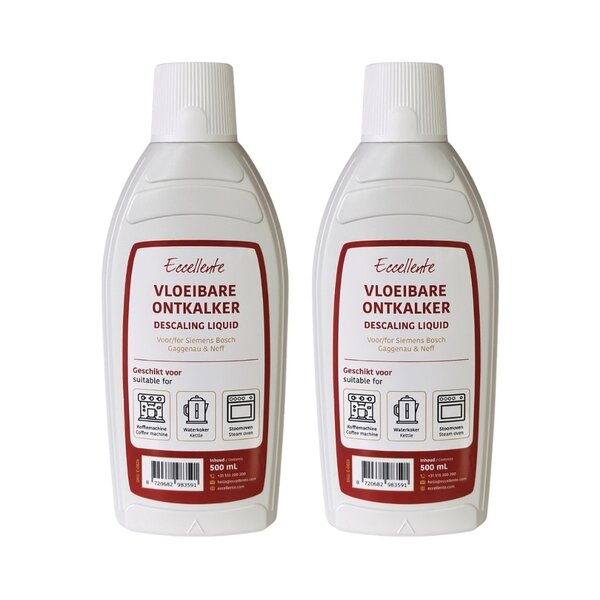 Ontkalker voor Miele  stoomovens - 1000ml - 10x ontkalken