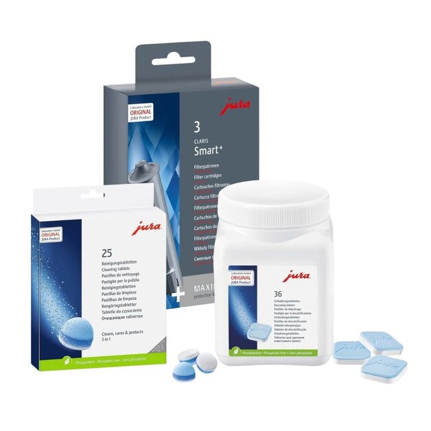 JURA Smart+ Onderhoudspakket - Waterfilters, ontkalking en reiniging