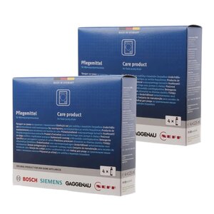 2x Warmtepompdroger verzorgingsset - 4x 125 ml