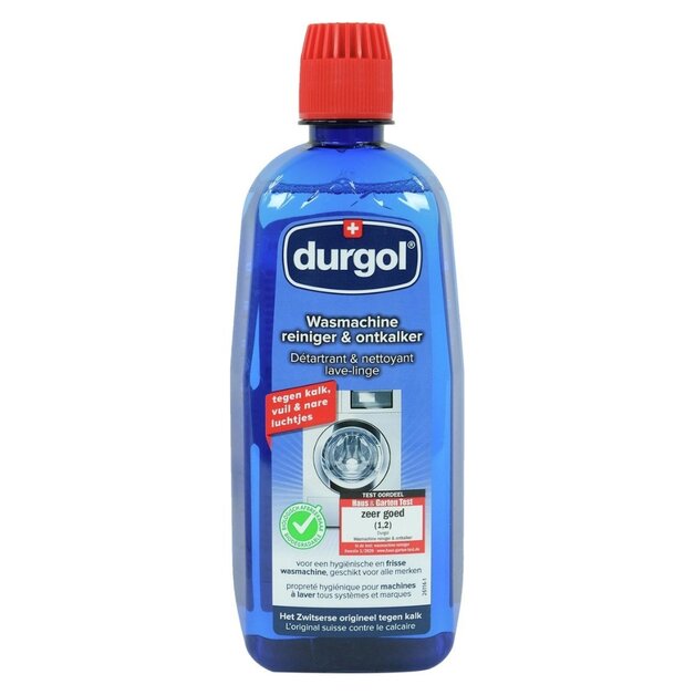DURGOL Wasmachine Reiniger & Ontkalker - 500ml