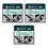 Voordeelverpakking Clean & Care 3in1 - 3x12 - Vaat- en wasmachine reiniger en ontkalker