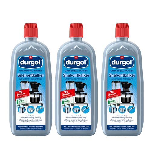 DURGOL Universele snelontkalker - voordeelverpakking - 3x750ml