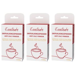 Ontkalkingspoeder voor Melitta - 6x ontkalken - 6x 40 gram