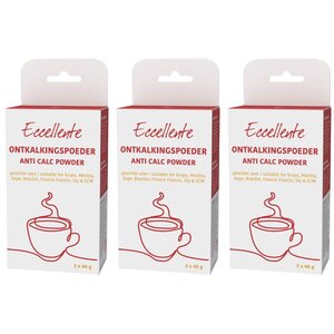 Ontkalkingspoeder voor Melitta - 6x ontkalken - 6x 40 gram