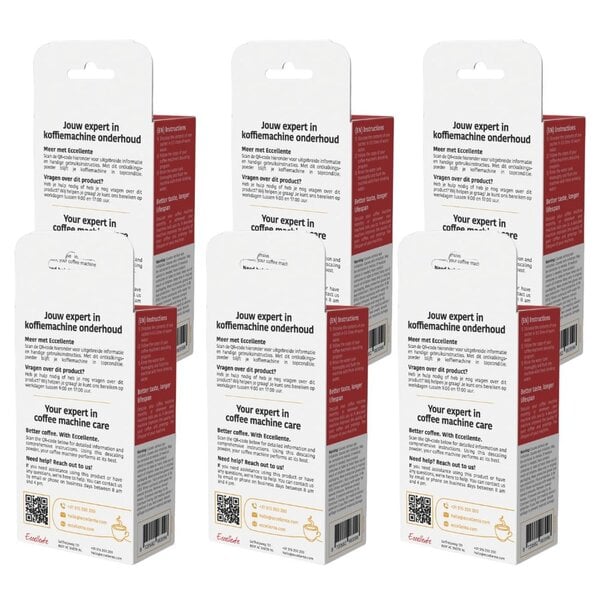 Ontkalkingspoeder voor Sage - 12x ontkalken - 12x 40 gram