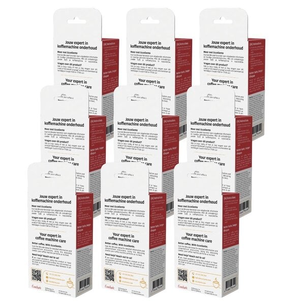 Ontkalkingspoeder voor Koffiemachines - 18x ontkalken - 18x 40 gram