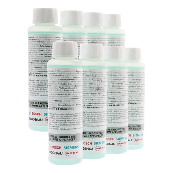 Warmtepompdroger verzorgingsset duo-pack - 8x125 ml (2x4)