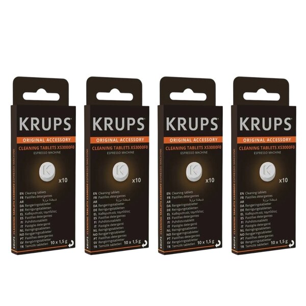 Reinigingstabletten XS3000 - 4 verpakkingen - 40 stuks