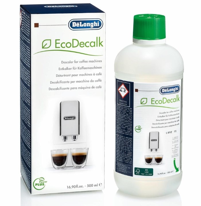 De'Longhi EcoDecalk Descaler, Eco-Friendly Universal Descaling Solution For Coffee Espresso Machines Dlsc500 500ml 5 Uses I4838308722