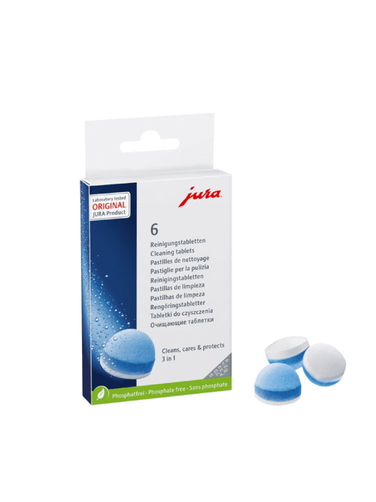 JURA Reinigingstabletten 3in1 - 6 stuks 