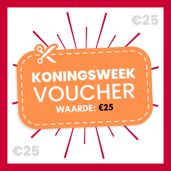 Koningsdag cadeaubon actie