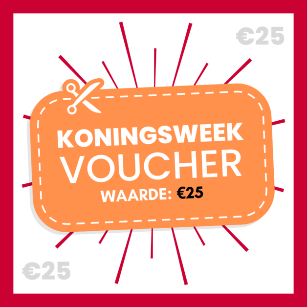  Koningsdag cadeaubon actie