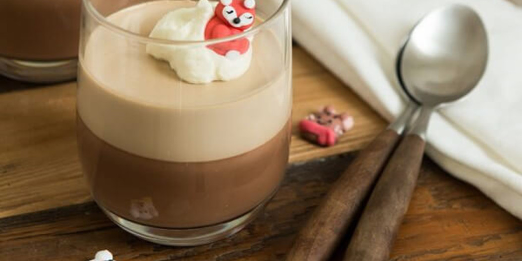 Recept voor Chocolade-koffie panna cotta