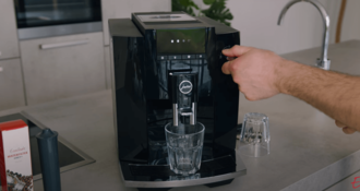 Koffiemachine waterfilter ontluchten