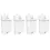 set van 4 waterfilters voor Siemens EQ