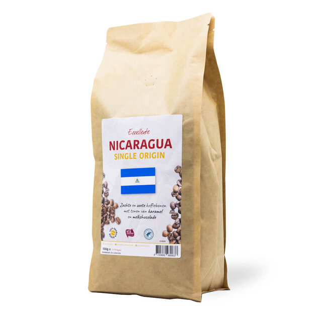 ECCELLENTE Espressobonen Single Origin Nicaragua – 1000 gram