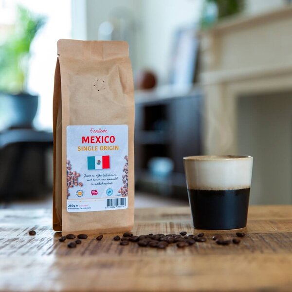 Mexico Koffiebonen 250g - 100% Arabica, Zoet & Toegankelijk