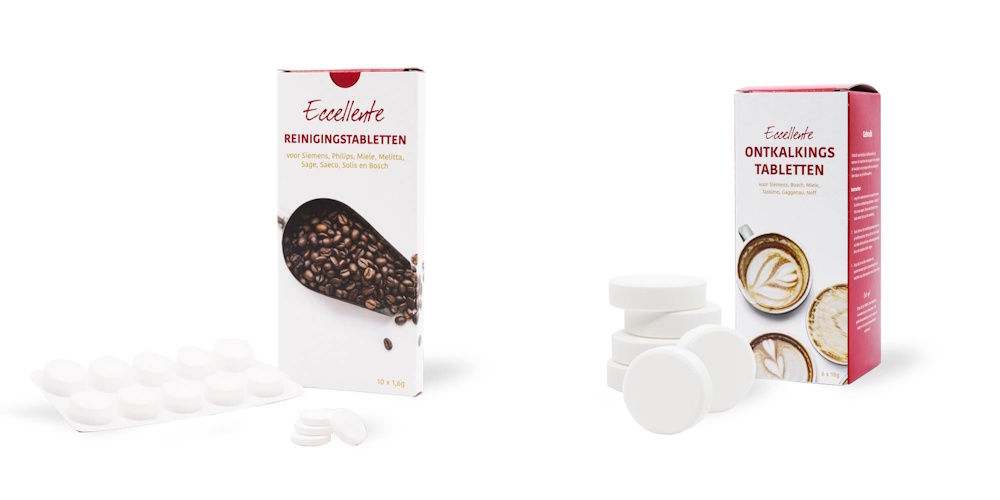 Wat is het verschil tussen ontkalkingstabletten en reinigingstabletten?