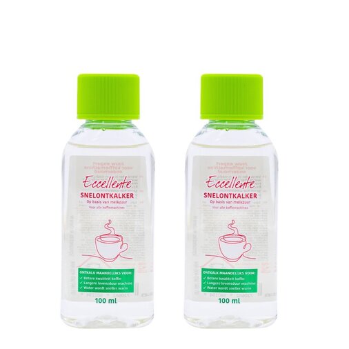 ECCELLENTE Snelontkalker voor Delonghi - 2 stuks