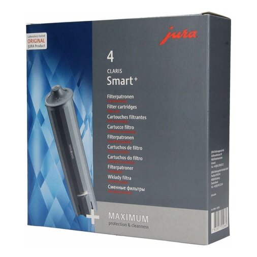 JURA Claris Smart+ Filterpatronen – 4-pack waterfilters