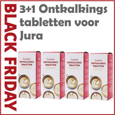 3+1 Ontkalkingstabletten voor Jura