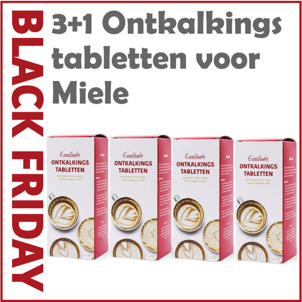 3+1 Ontkalkingstabletten voor Miele