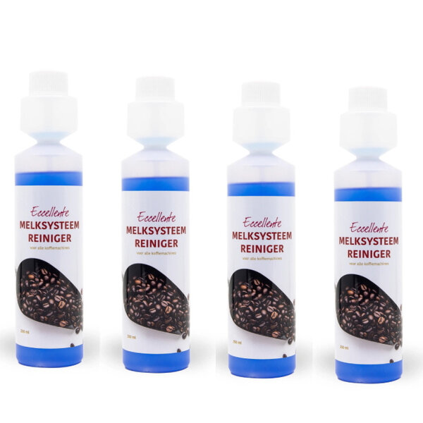 3+1 melksysteemreiniger voor Siemens, Philips, Nivona, Krups, Melitta