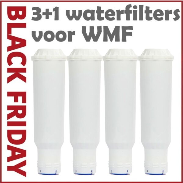 3+1 waterfilters compatibel met WMF Perfection