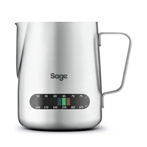 SAGE the Temp Control - SES003 - RVS melkkan met thermometer - 480ml capaciteit